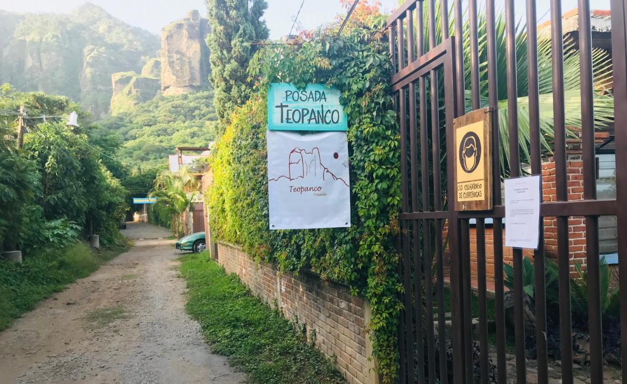 Posada Teopanco Tepoztlan Bagian luar foto